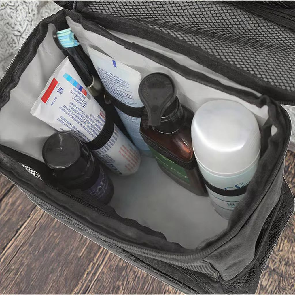 Toiletry bag cosmetics organizer
