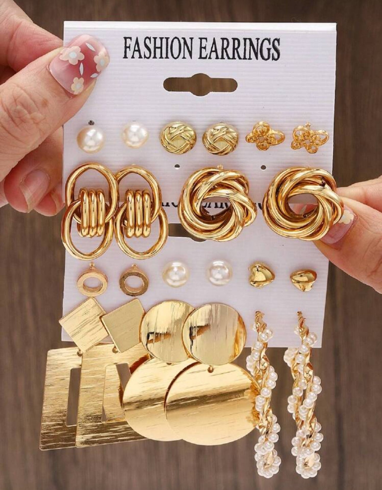 11 pcs set earrings