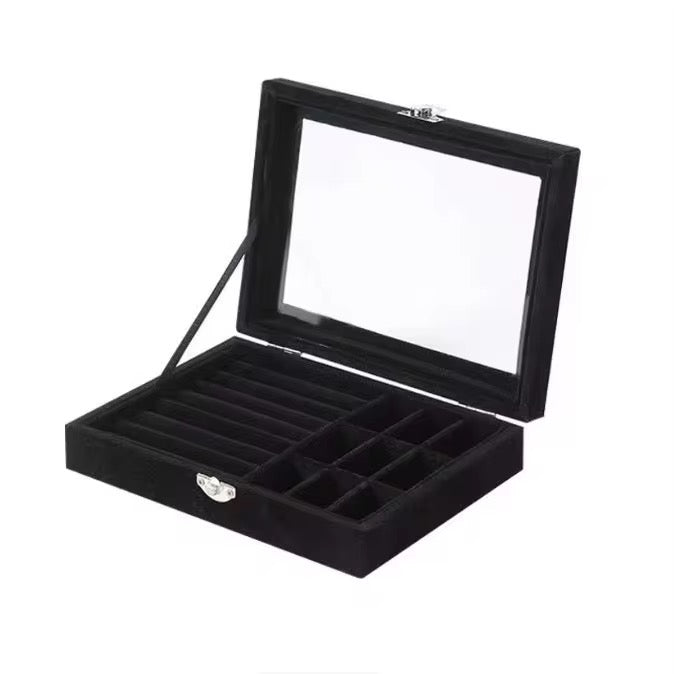 Rings And Earrings box Black color only