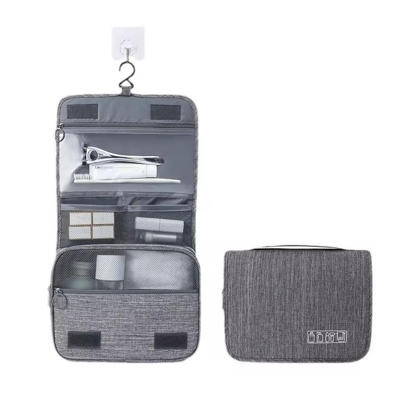 Travel makeup and cosmetics bag