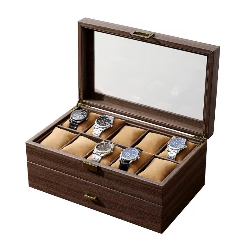 20 watches capacity watch box organizer