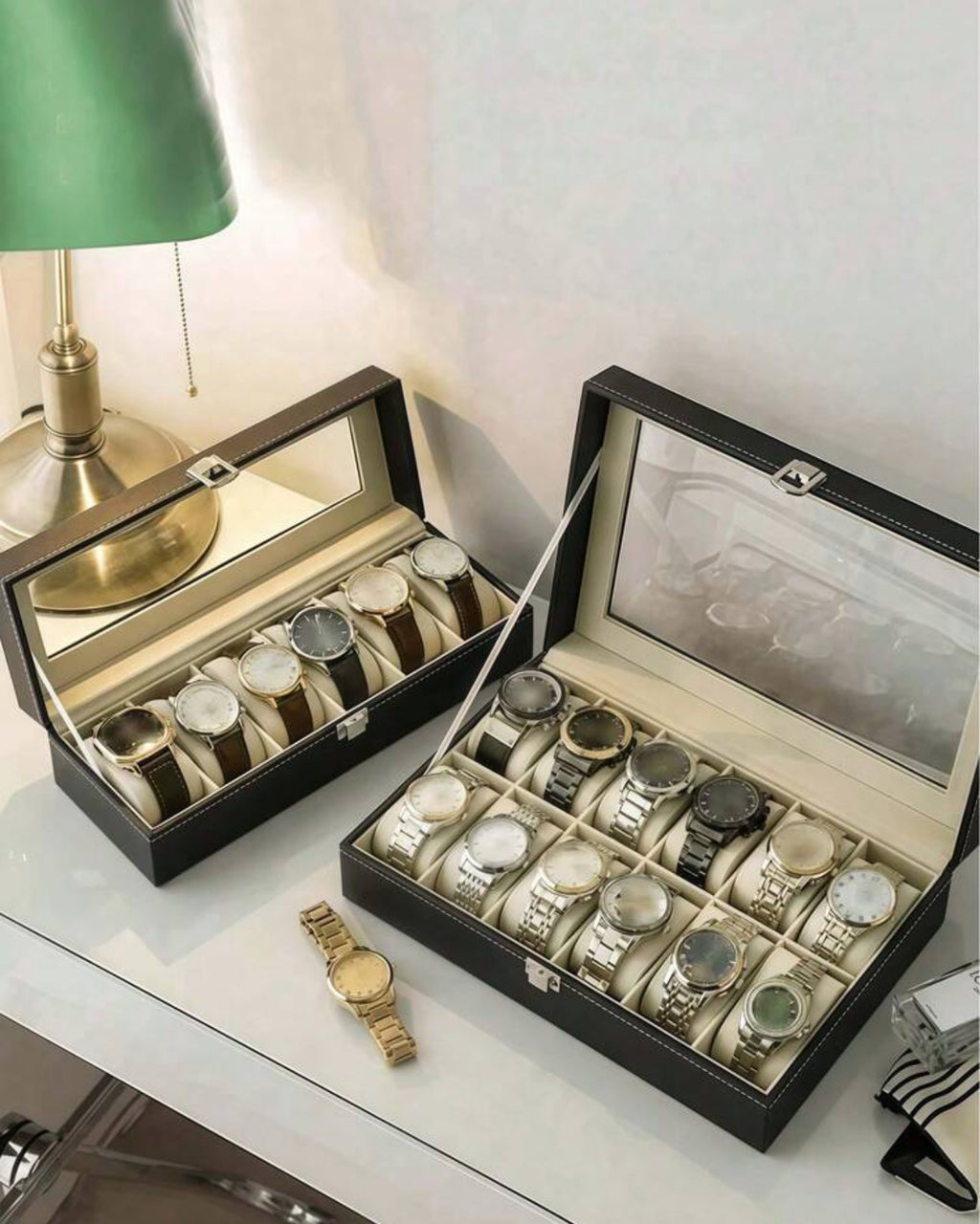Watches box organizer 6 and 12 slots