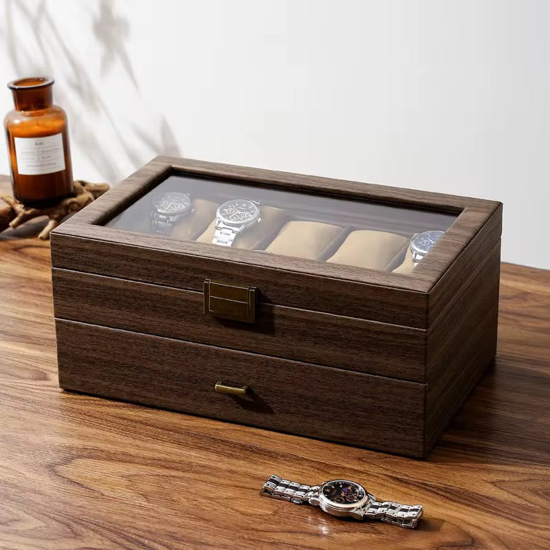 20 watches capacity watch box organizer